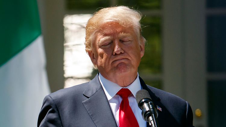 Trump sieht sich einer "Hexenjagd" ausgesetzt.