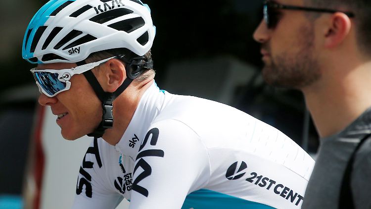 Froome startet trotz Dopingverdachts bei der Italien-Rundfahrt.