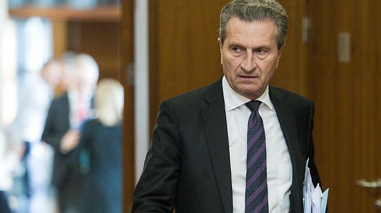 Günther Oettinger.
