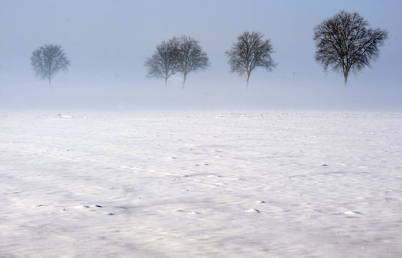 Das ist er wieder - der gute, alte Winter.