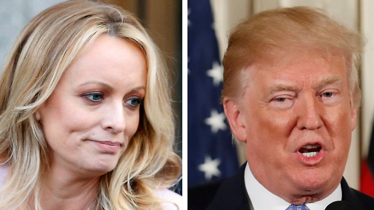 Stormy Daniels erklärte, 2006 mit Trump Sex gehabt zu haben.