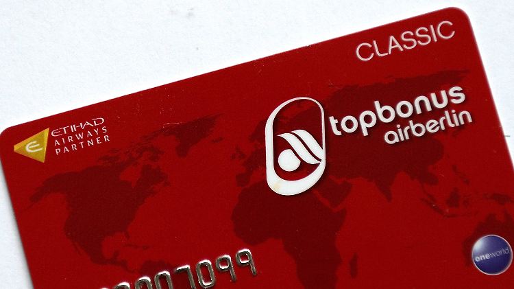 Nichts mehr wert: Die Meilen auf der Topbonus-Karte.