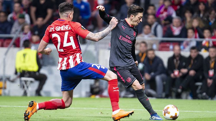 Gegen Atlético Madrid reicht es nicht - die Spanier stehen im Finale der Europa League.