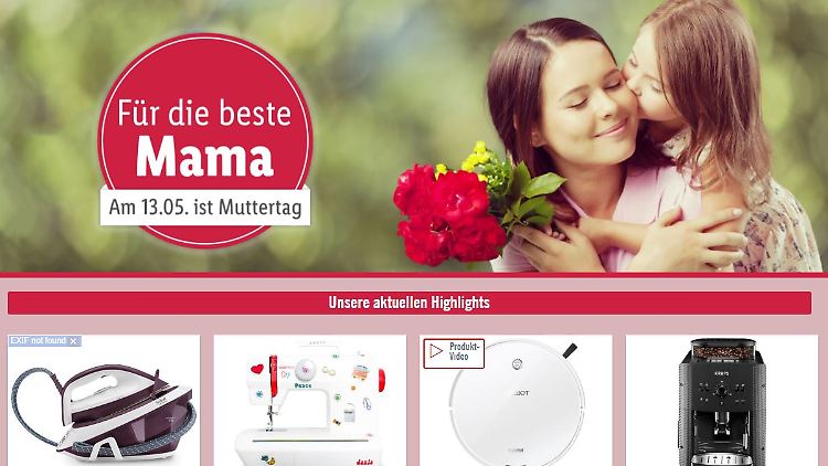 Muttertags-Werbeaktion bei Lidl.