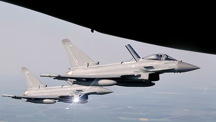 Ein Leck im Kühlsystem des Eurofighters macht die Kampfjets für den Ernstfall untauglich.