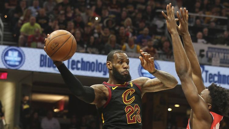 Nicht zu stoppen: LeBron James.