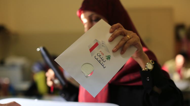 Nur 49,2 Prozent der Wahlberechtigten gaben im Libanon ihre Stimme ab.