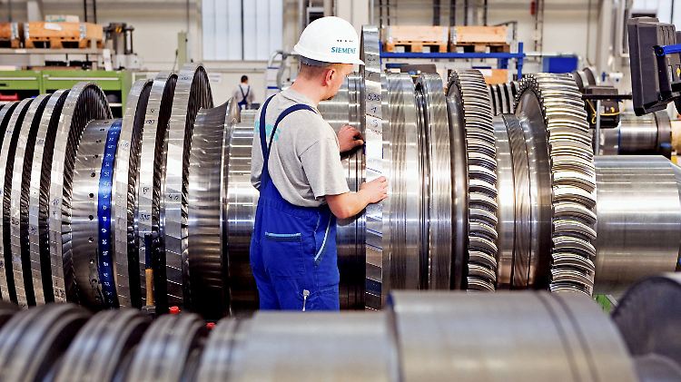 Einstmals weltweite Verkaufsschlager, heute Ladenhüter: Siemens-Kraftwerksturbinen. 
