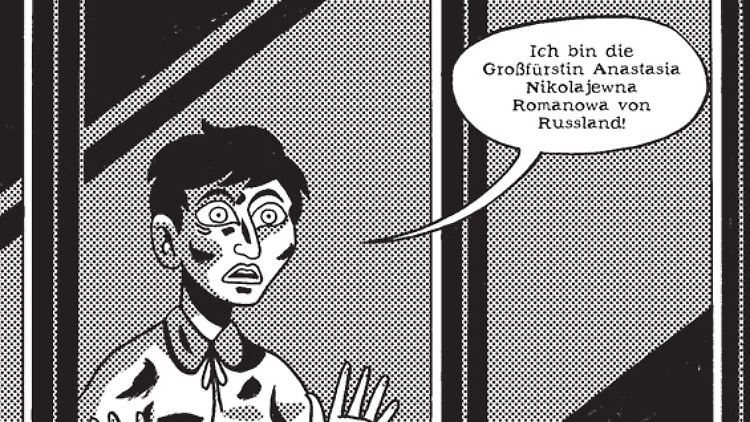 Franziska Czenstkowski landet in der Nervenheilanstalt und behauptet, sie sei die Zarentochter Anastasia.