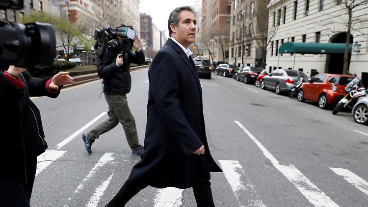 Im Rampenlicht: Trump-Anwalt Michael Cohen.