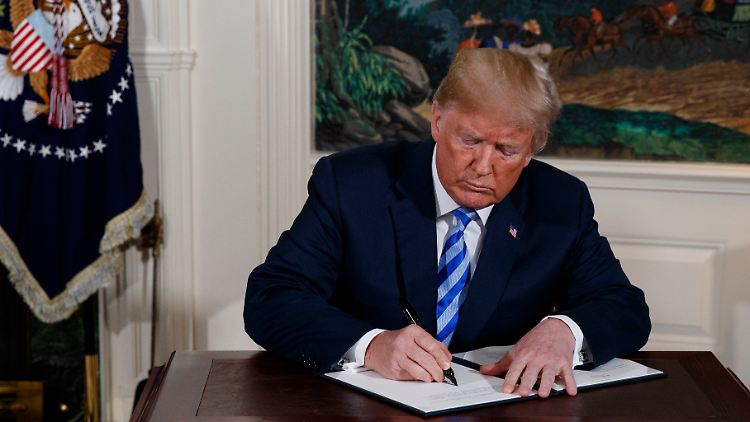 Trump kündigt das Atomabkommen mit dem Iran - die politischen und ökonomischen Folgen sind noch nicht absehbar.