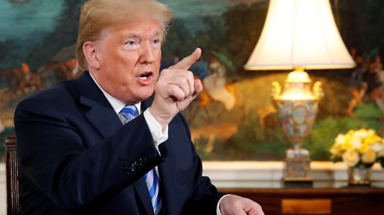 US-Präsident Trump will nicht nur dem Iran zeigen, wo es langgeht. 
