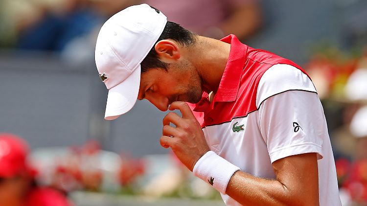 Novak Djokovic scheitert in Madrid bereits in Runde 2.