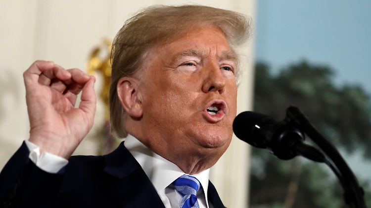 Am Dienstag kündigte US-Präsident Trump neue Sanktionen gegen den Iran an.