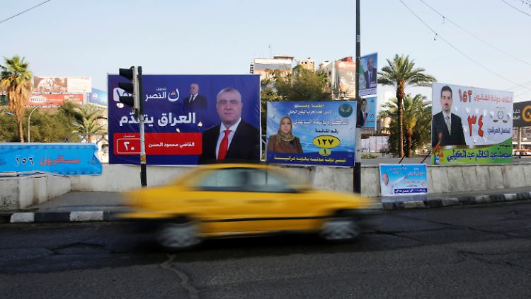 Im Irak sind es die ersten Wahlen nach der Zerschlagung des IS im Norden des Landes.