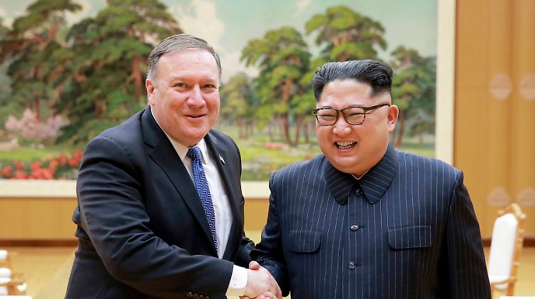 US-Außenminister Pompeo war zuletzt zweimal in Nordkorea und traf sich mit Machthaber Kim.