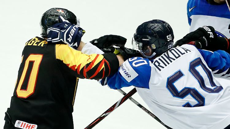 Mit Gegenwehr und Leidenschaft rangen die deutschen Eishockey-Cracks die favorisierten Finnen nieder.