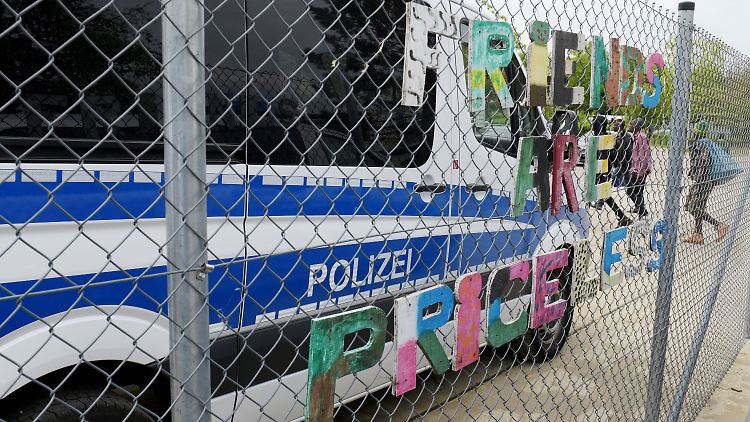 In der Landeserstaufnahmeeinrichtung für Flüchtlinge in Ellwangen war es Anfang Mai zu Krawallen gekommen.