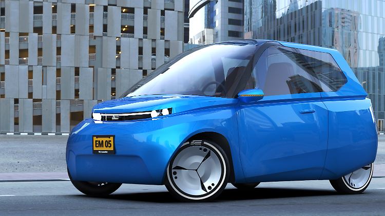 Klein, leicht und recyclebar ist das von der TU/ecomotive Eindhoven entwickelte Konzeptauto Noah.
