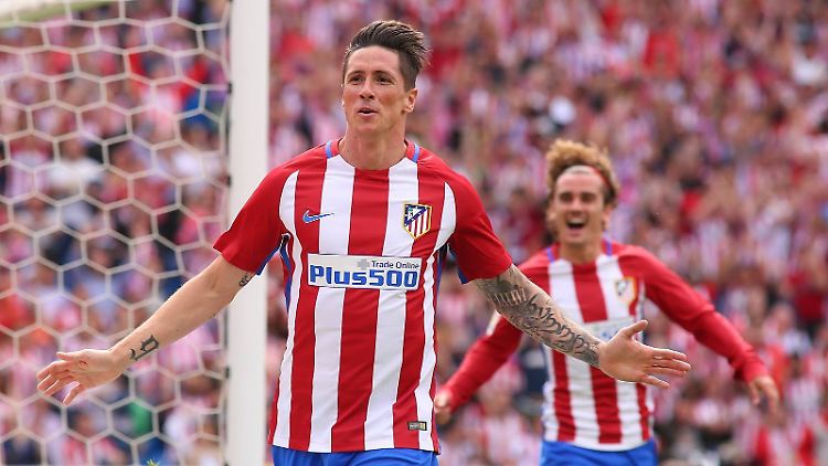 Gewohntes Bild - Torres jubelt. 
