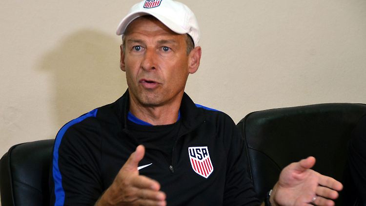 Jürgen Klinsmann: "Das Team war in der Spur."