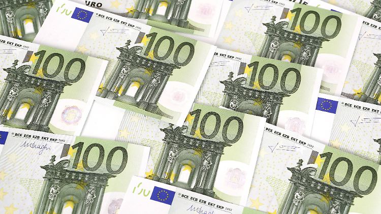 Immer weniger wert ist der Euro - und das ist auch gut so, sagt die EZB. 