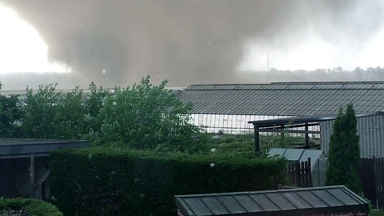 Der Tornado in Schwalmtal in Nordrhein-Westfalen kam unverhofft.