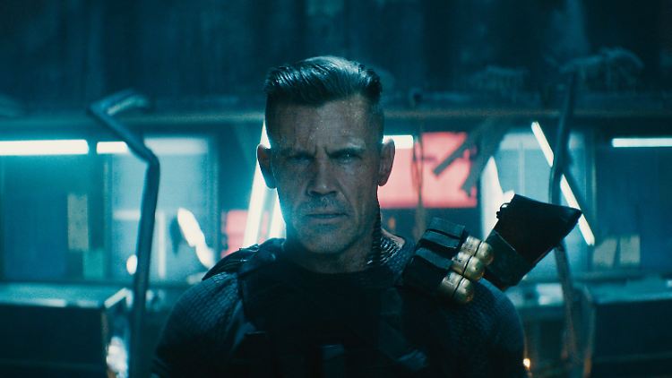 Sieht man sofort, dass Cable (Josh Brolin) ein echter Softie ist.