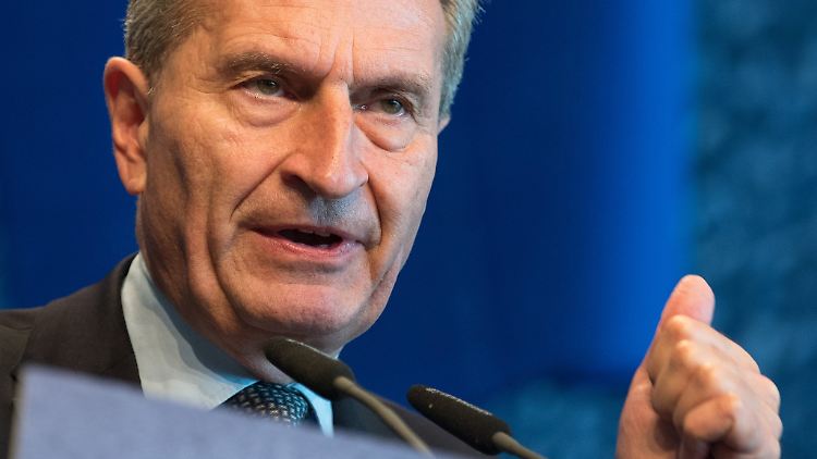 Oettinger steht in der Kritik.