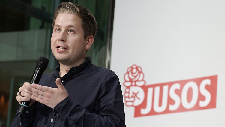 Juso-Chef Kevin Kühnert wirft Finanzminister Scholz eine "kommunikativ ganz alte Schule" vor, die nicht zur neuen SPD passe.