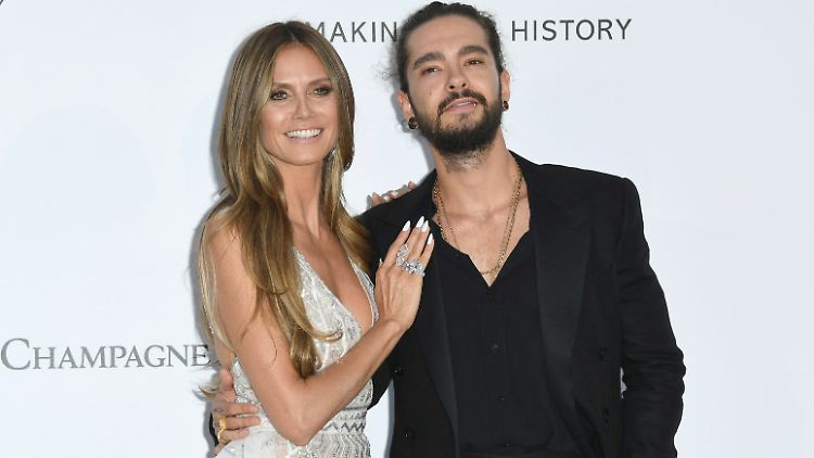 Heidi Klum und Tom Kaulitz bei der Gala in Cannes.