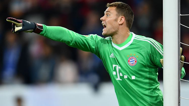 Immerhin auf der Bank: Manuel Neuer.