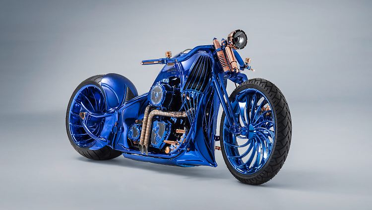 Gut ein Jahr hat der Umbau der Harley-Davidson Softail Slim S gedauert.