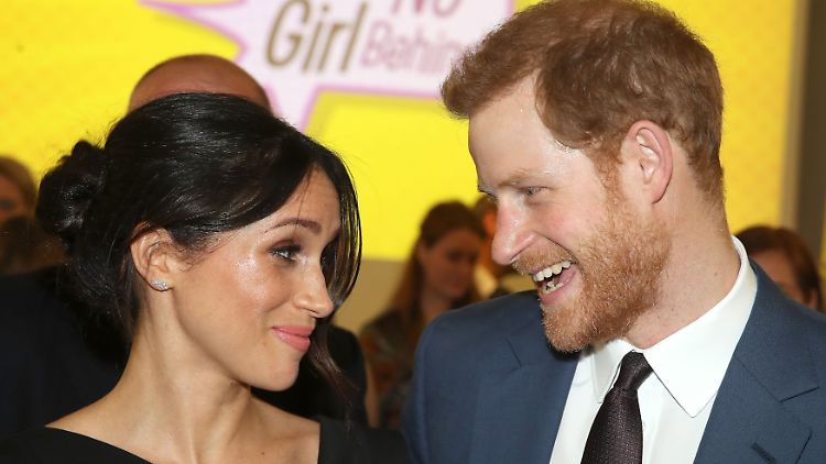 Vom Kennenlernen bis zur Hochzeit vergingen keine zwei Jahre: Meghan Markle und Prinz Harry.