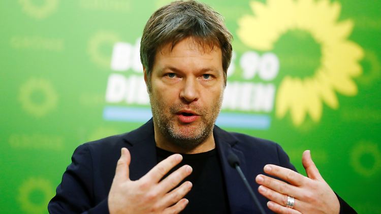 Robert Habeck ist (noch) Umweltminister in Schleswig-Holstein und Bundesvorsitzender der Grünen.
