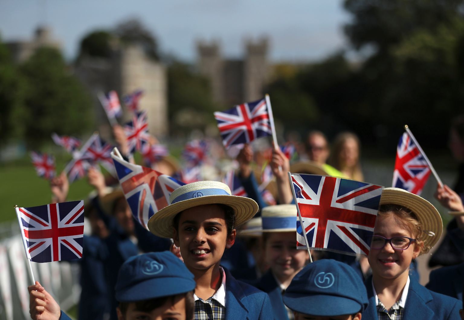 Am 18. Mai 2018 waren alle Augen nach Großbritannien gerichtet, ...
