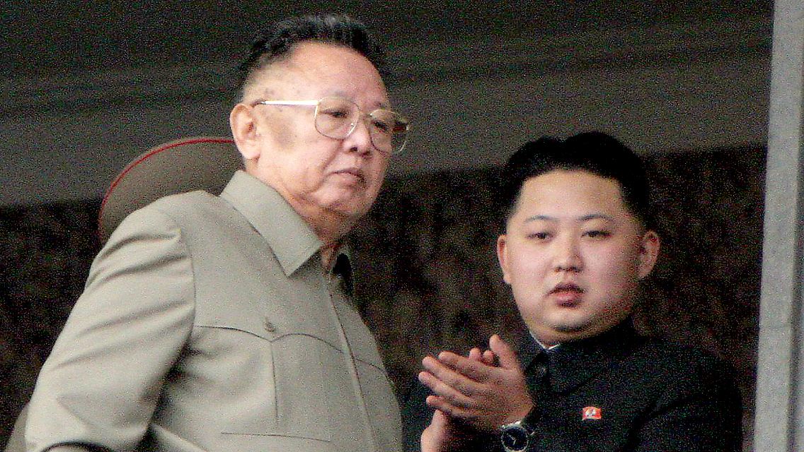 Die "Verzogenen": Kim Jong-Il mit seinem Sohn Kim Jong-Un.