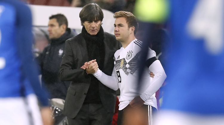 Nationaltrainer Joachim Löw  und Mario Götze haben "seit einigen Jahren" eine enge Beziehung.
