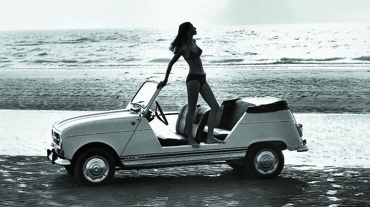 Renault 4 Plein Air wurde ab 1968 gebaut und war ein echtes Strandauto.