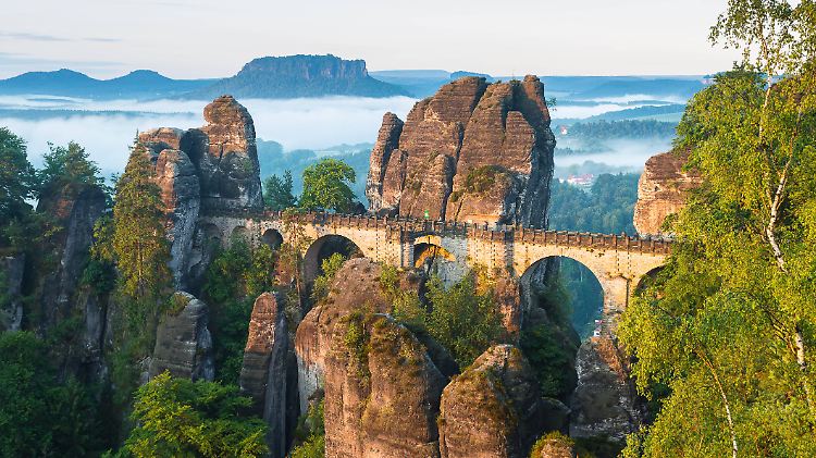 Pittoresk bis zum Umfallen: die Sächsische Schweiz