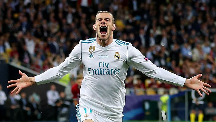 Kam, sah und traf: Gareth Bale.