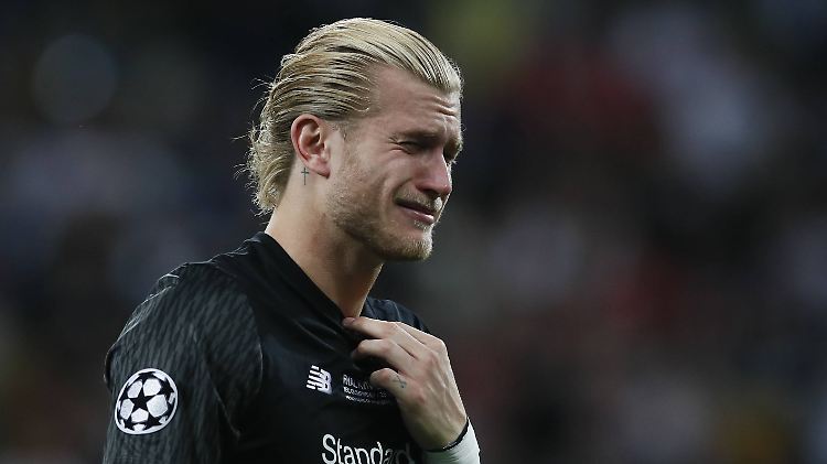 Kaum zu trösten: Loris Karius in Kiew.