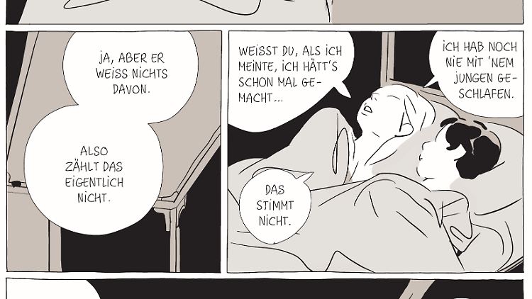 In Gesprächen im Bett kommen sich Antoine und Hélène langsam näher.