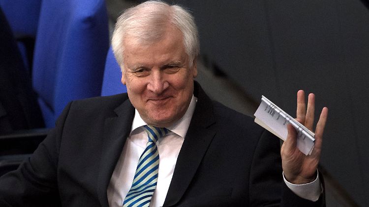 Kommt bei AfD-Anhängern gut an: Innenminister Seehofer.