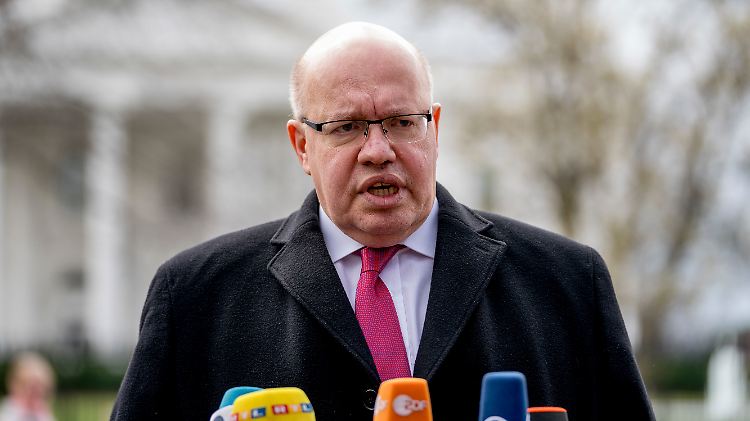 Bundeswirtschaftsminister Altmaier will US-Strafzölle verhindern.
