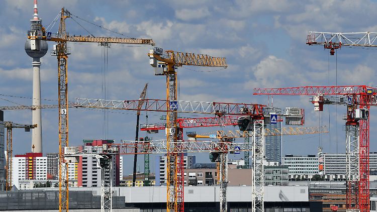 Der Bauboom in Berlin geht seit Jahren unvermindert weiter.