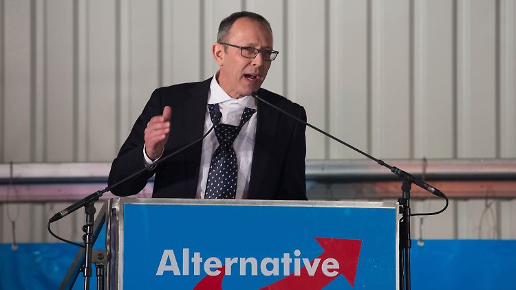 Sachsens AfD-Chef Urban sorgt sich um das Ansehen der Partei.