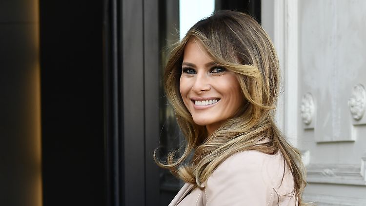 Melania Trump: "Seid versichert, ich bin hier im Weißen Haus."