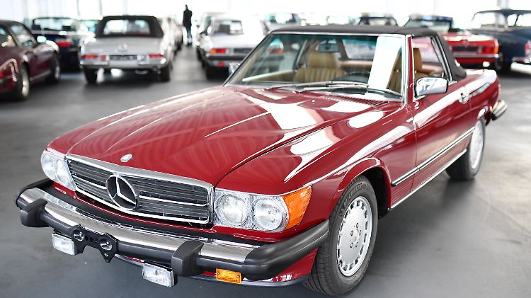 Dieser 560SL gehörte einst Trump.
