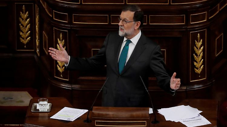 Spaniens Regierungschef Mariano Rajoy will nicht zurücktreten.
